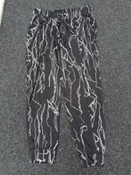 Magna soepele broek maat 48/50 zwart met witte print, Kleding | Dames, Lang, Ophalen of Verzenden, Zo goed als nieuw, Maat 46/48 (XL) of groter