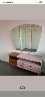 25 euro!!Super mooie kaptafel met spiegel, Ophalen, Zo goed als nieuw, 50 tot 100 cm, Minder dan 100 cm