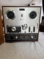 Akai X201D tapedeck/ bandrecorder, Ophalen of Verzenden, Bandrecorder, Met stofkap