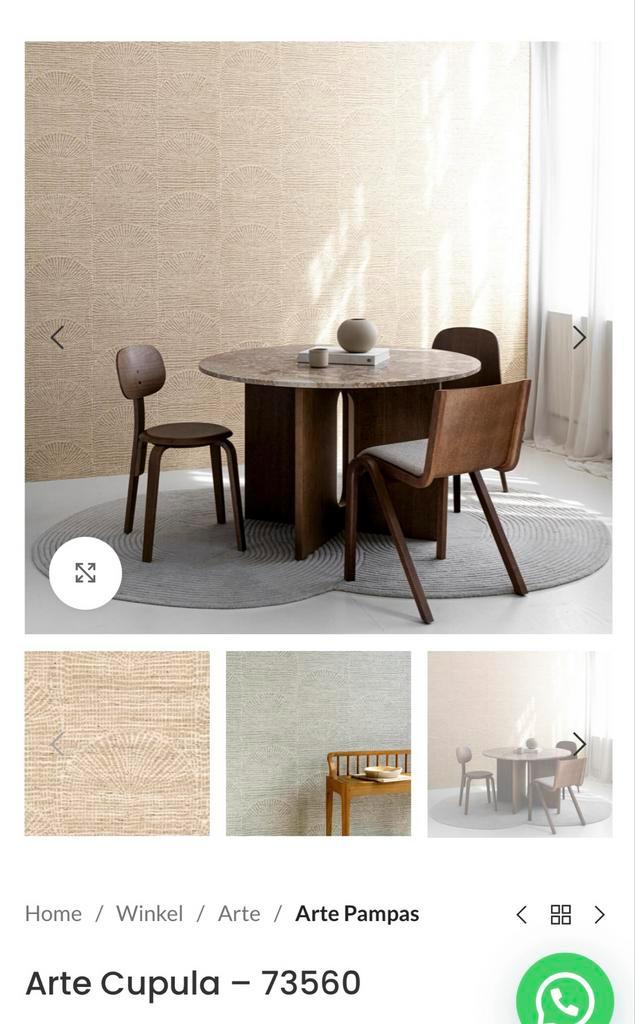 Arte Behang Restant - Cupola 73560, Huis en Inrichting, Stoffering | Behang, Beige, minder dan 10 m², Ophalen