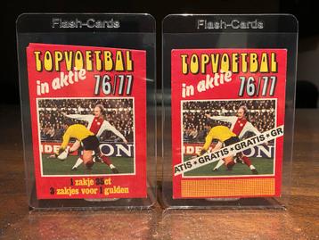 Vanderhout Topvoetbal 76/77 Zakjes beschikbaar voor biedingen