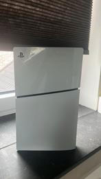 PlayStation 5 Slim Digital  – Wit – Topstaat + 1 Controller, Ophalen of Verzenden, Zo goed als nieuw