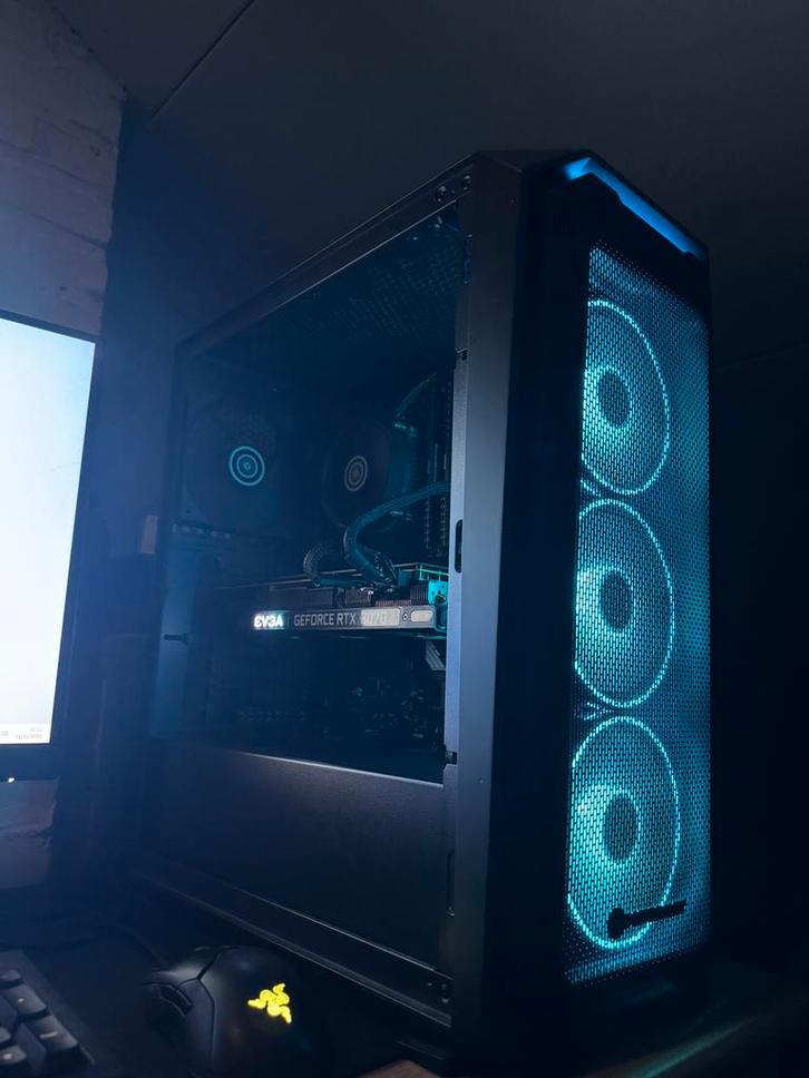 1440p / HIGH FPS | i7-10100 | RTX 3070 | 16 GB RAM | 1 TB |, Computers en Software, Desktop Pc's, Zo goed als nieuw, 4 Ghz of meer