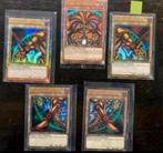 Yu-Gi-Oh! Complete Exodia Set Quartercentury 1st Ed M/NM !, Verzenden, Zo goed als nieuw, Meerdere kaarten, Foil
