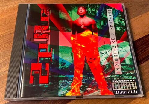 CD 2PAC STRICTLY 4 MY N.I.G.G.A.Z. 1993 JIVE EU, Cd's en Dvd's, Cd's | Hiphop en Rap, Gebruikt, 1985 tot 2000, Ophalen of Verzenden
