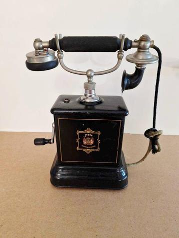 Prachtige antieke Jydsk telefoon,slinger,rinkelt!Deens,oud beschikbaar voor biedingen