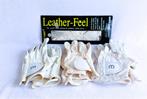 4x leather feel dressuur handschoenen wit - S - 21 -22 - 23, Dieren en Toebehoren, Paardrijkleding, Ophalen of Verzenden, Dressuur