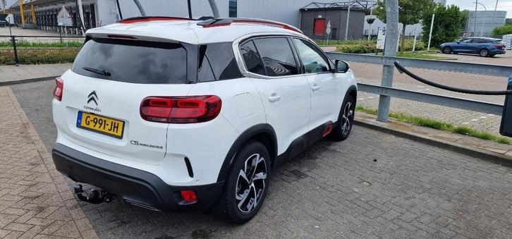 Citroën C5 Aircross 1.6 Puretech 180pk S&S Eat8 2019 Wit, Auto's, Citroën, Particulier, C5 Aircross, Achteruitrijcamera, Airbags