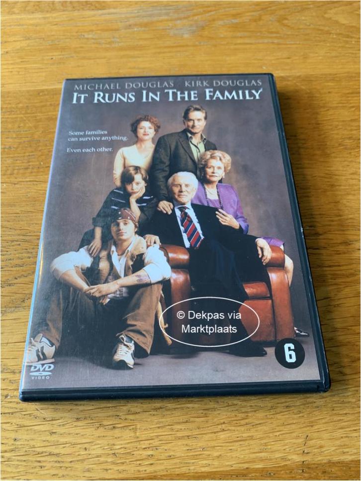 Dvd It Runs in the Family - Michael Douglas / Kirk Douglas, Cd's en Dvd's, Dvd's | Drama, Gebruikt, Vanaf 6 jaar, Ophalen of Verzenden