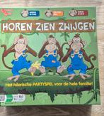 Horen Zien Zwijgen - Party Spel, Hobby en Vrije tijd, Gezelschapsspellen | Bordspellen, Drie of vier spelers, Ophalen of Verzenden