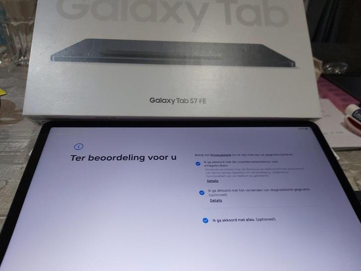 Samsung Galaxy Tab S7 FE, 12,4 Inch, 64 GB, Computers en Software, Android Tablets, Zo goed als nieuw, Wi-Fi, 12 inch, 64 GB, Uitbreidbaar geheugen