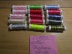 Party  15 x Mettler Polysheen 200 mtr.Volle Klossen., Ophalen, Nieuw, Borduurgaren of Zijde