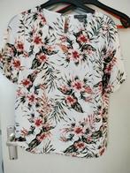 Primark bloemenprint shirt maat 42, Primark, Wit, Maat 42/44 (L), Ophalen of Verzenden