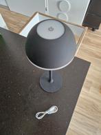 Bureaulamp draadloos, 25 tot 50 cm, Rond, Nieuw, Grijs