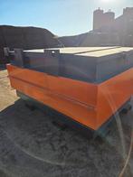 Dieseltank 3m3  mobiele ibc staal zwart oranje met adblue, Ophalen of Verzenden, Gebruikt