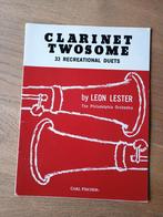 Clarinet Twosome, Boeken, Ophalen of Verzenden, Artiest
