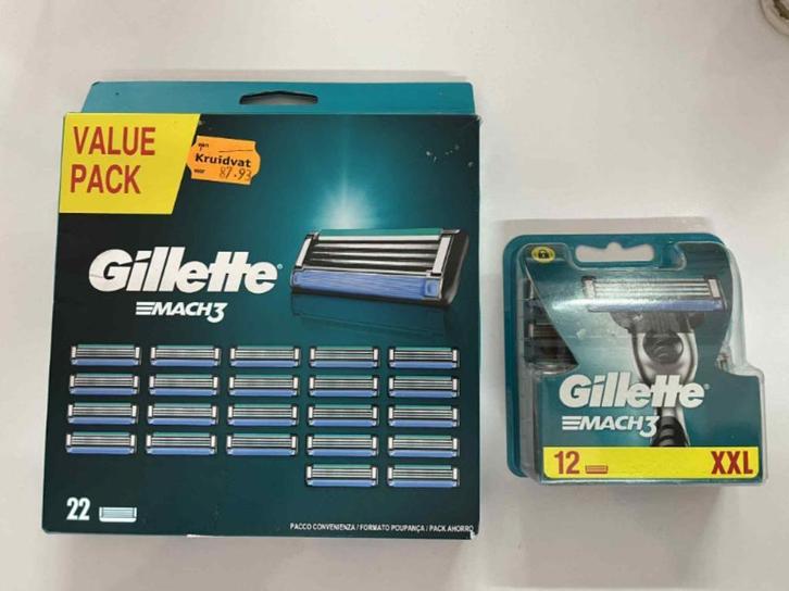 Gillette Mach3 Scheermesjes, Sieraden, Tassen en Uiterlijk, Uiterlijk | Gezichtsverzorging, Nieuw, Verzorging, Gehele gezicht