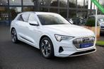 Audi E-tron 55 Quattro 95 kWh|Advanced S-Line|1ste Eig|Trekh, Auto's, Automaat, Zwart, Wit, Origineel Nederlands