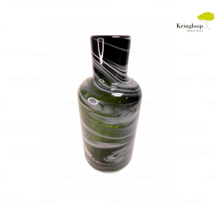 Ikea Design Lina Vuorivitra PS 2017 Groene Swirl Vaas, Antiek en Kunst, Kunst | Designobjecten, Ophalen of Verzenden