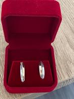 Mooie 14 karaat gouden dames oorbellen, wit en geel goud, Ophalen of Verzenden, Nieuw, Goud, Goud