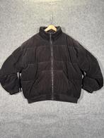 Gewatteerde Corduroy Jas - Maat XL, Kleding | Heren, Verzenden, Zwart, Maat 56/58 (XL), Zo goed als nieuw