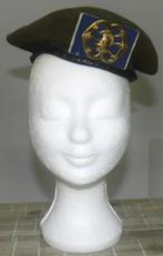 Baret Verbindingstroepen, Ophalen of Verzenden, Landmacht, Nederland, Helm of Baret