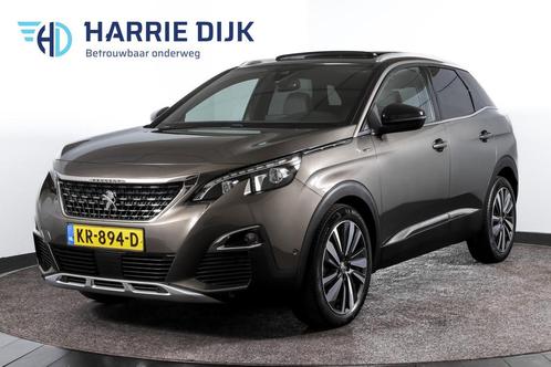 Peugeot 3008 1.2 PureTech 130 PK GT Line | S/K-Panodak | Dig, Auto's, Peugeot, Bedrijf, Te koop, ABS, Achteruitrijcamera, Airbags