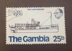 Gambia 1980 Postzegel - TSS Lady Denham, Ophalen of Verzenden, Gestempeld, Overige thema's