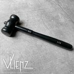 Vintage, brocante voorzittershamer, veilinghamer hout zwart, Ophalen of Verzenden