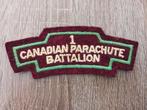 1 Canadian Parachute Battalion, Verzamelen, Ophalen of Verzenden, Landmacht, Engeland, Embleem of Badge