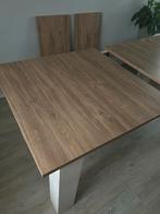 Uitschuifbare Eettafel met Gebruikerssporen, Ophalen, Gebruikt, 50 tot 100 cm, Vijf personen of meer