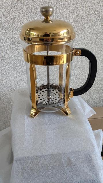 Cafetière - Melior - goudkleurig - 6 beschikbaar voor biedingen
