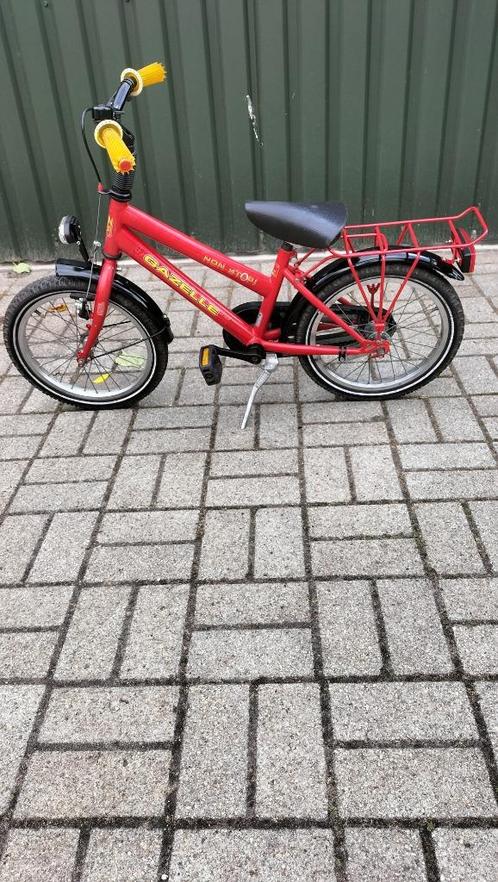 Mooi Gazelle kinder fietsje.16 inch - helemaal nagekeken, Huis en Inrichting, Keuken | Keukenbenodigdheden, Zo goed als nieuw