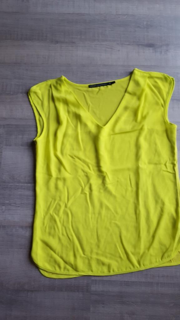 Steps top maat S, Kleding | Dames, Tops, Zo goed als nieuw, Maat 36 (S), Geel, Zonder mouw, Ophalen of Verzenden