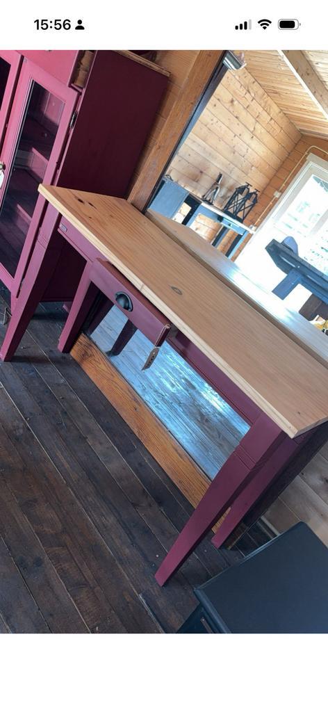 Side table osserood, Huis en Inrichting, Tafels | Sidetables, Zo goed als nieuw, 25 tot 50 cm, 50 tot 100 cm, Rechthoekig, Grenenhout