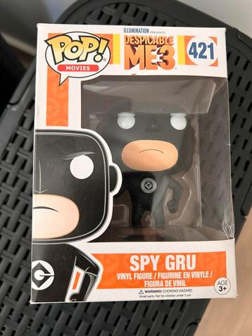 Funko Pop Spy Gru beschikbaar voor biedingen