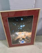 Nasa space foto heelal ingelijst 80x60 cm, Gebruikt, Ophalen of Verzenden