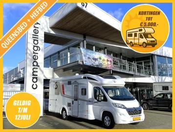 Bürstner camper Lyseo Time 736 QUEENSBED+HEFBED 4800KM beschikbaar voor biedingen