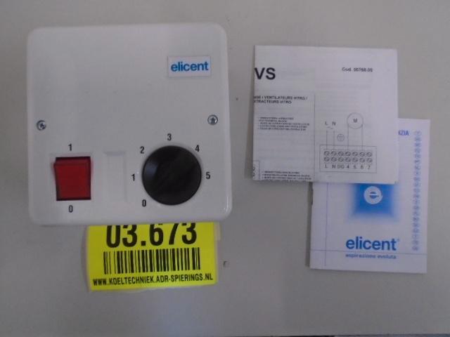 #03673 Elicent EL02RV4042 toerenregelaar, Hobby en Vrije tijd, Elektronica-componenten, Nieuw, Ophalen of Verzenden