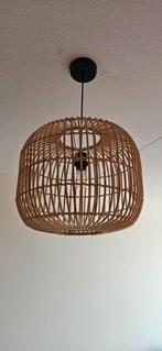 Rotan Bamboe Hanglamp, Huis en Inrichting, Lampen | Hanglampen, Ophalen, Bohemian, Zo goed als nieuw, Minder dan 50 cm
