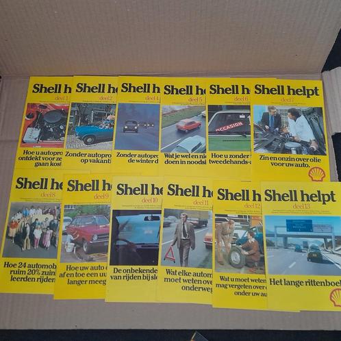 Shell Helpt Boekjes jaren 70/80, Auto diversen, Handleidingen en Instructieboekjes, Ophalen of Verzenden