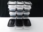 27 transparante bakjes 600 ml., Ophalen of Verzenden, Nieuw