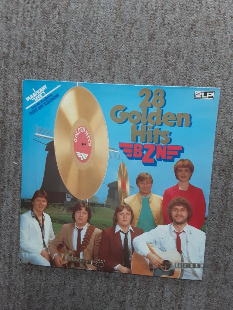 vinyl dubbel lp BZN 28 golden hits, Ophalen of Verzenden, Gebruikt, 12 inch