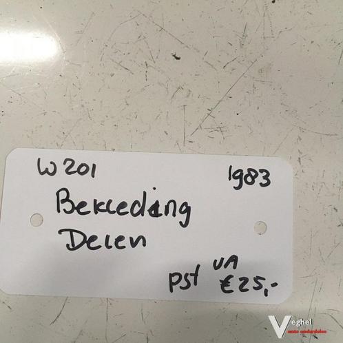 Mercedes W201 1983 Interieurdelen, Auto-onderdelen, Interieur en Bekleding, Gebruikt, Ophalen of Verzenden