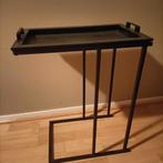 Butler tray te koop zwart, Ophalen, Rond, Hout