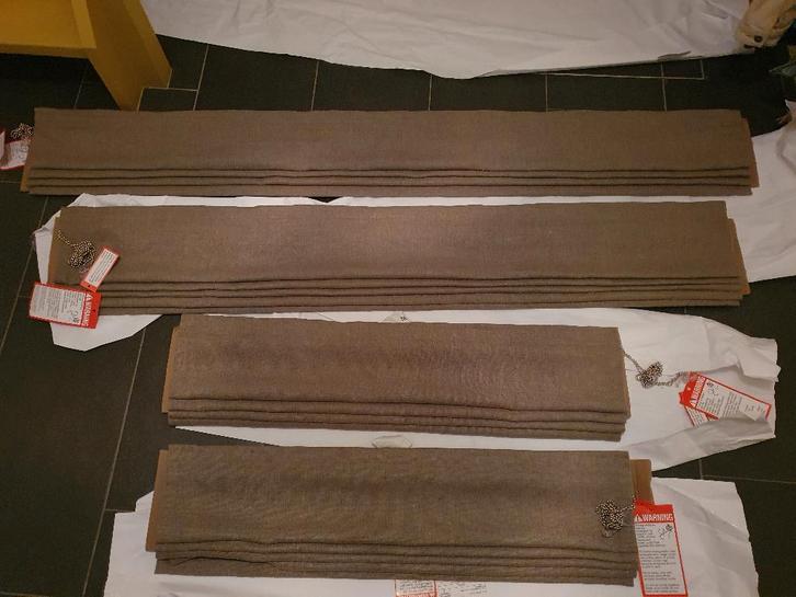 Vouwgordijnen NIEUW!!, Huis en Inrichting, Stoffering | Gordijnen en Lamellen, Nieuw, Minder dan 100 cm, 50 tot 100 cm, Ophalen of Verzenden