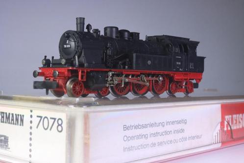 Tenderlocomotief BR 78, DB, Hobby en Vrije tijd, Modeltreinen | N-Spoor, Gebruikt, Locomotief, Gelijkstroom, Fleischmann, Analoog