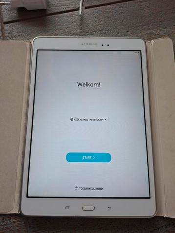 KOOPJE! Samsung Tab A SM-T550 + Hoes + lader beschikbaar voor biedingen