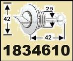 1834610 Lensstop nylon met afdichtring Ø 25 mm. € 2,75., Watersport en Boten, Accessoires en Onderhoud, Ophalen of Verzenden, Nieuw