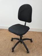 bureaustoel zwart, Gebruikt, Bureaustoel, Zwart, Ophalen